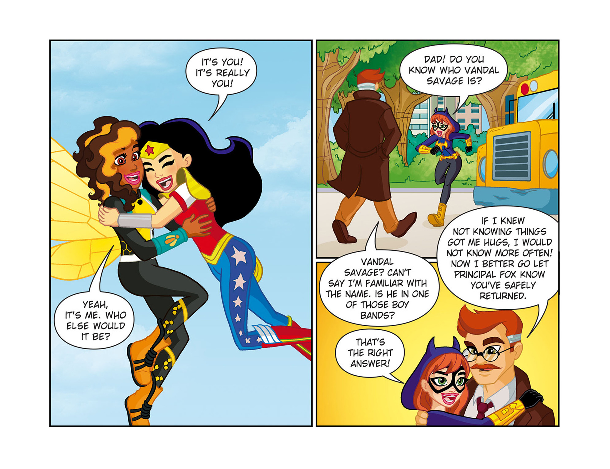 Read online DC Super Hero Girls: Past Times at Super Hero High comic -  Issue #11 - 21