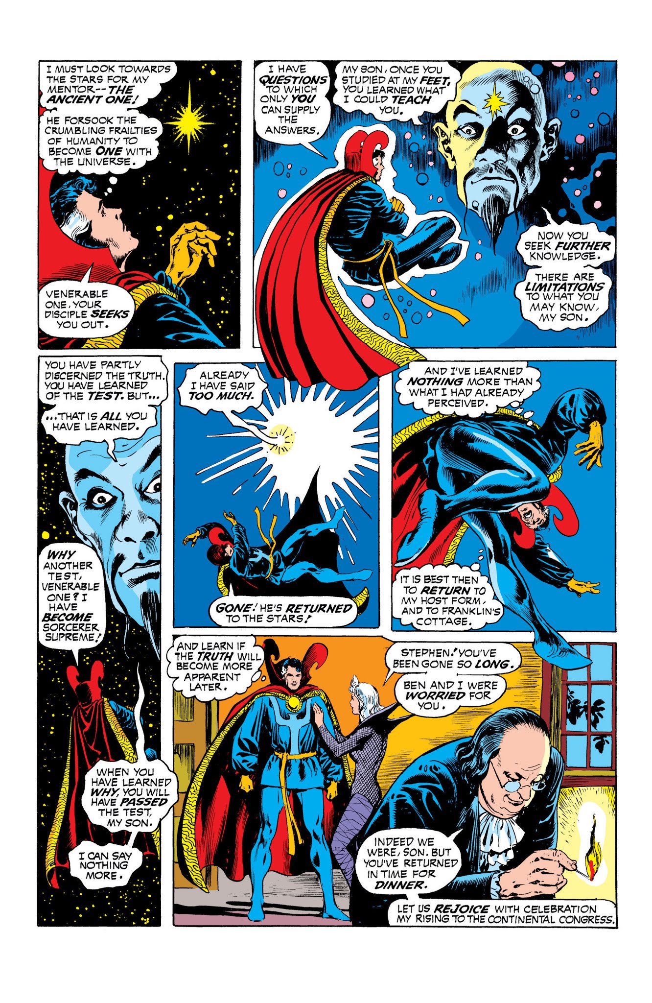 Read online Marvel Masterworks: Doctor Strange comic -  Issue # TPB 6 (Part 2) - 98