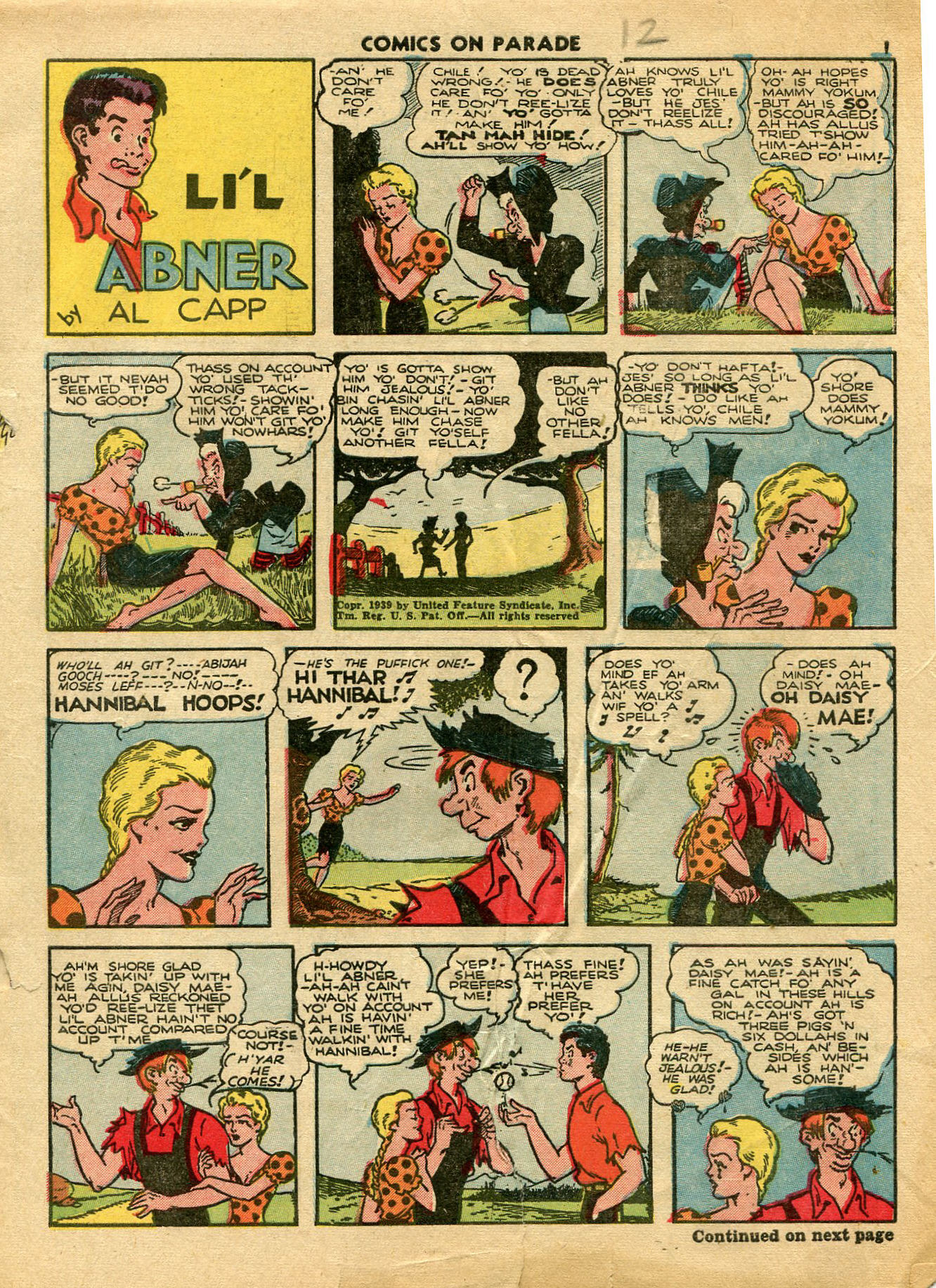 Read online Comics on Parade comic -  Issue #12 - 2
