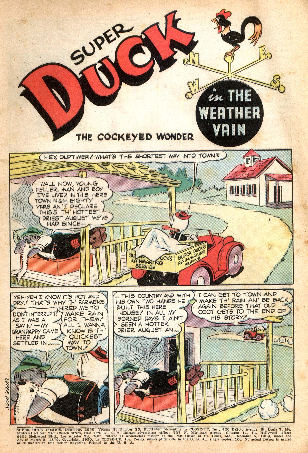 Read online Super Duck Comics comic -  Issue #35 - 3