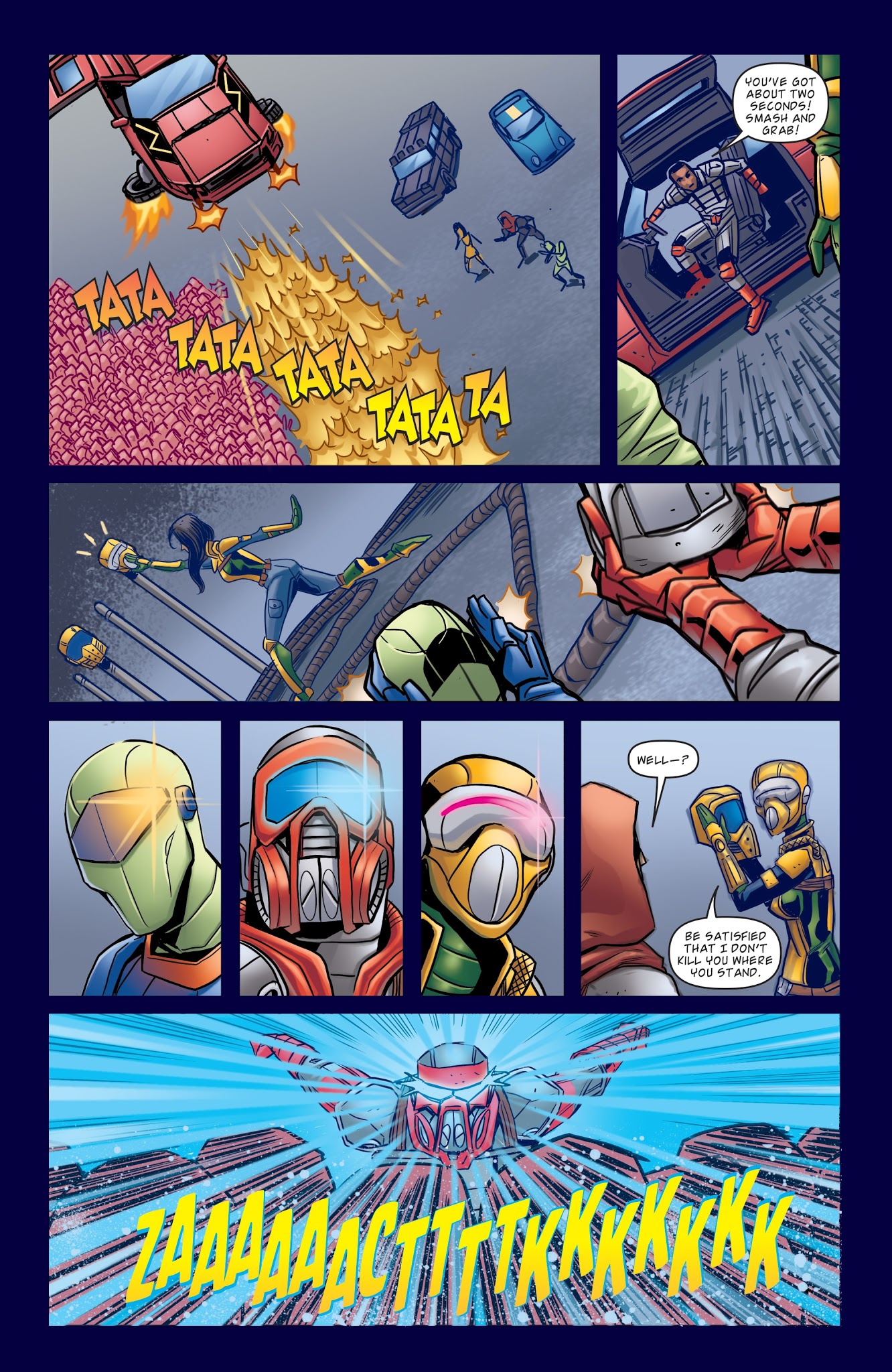 Read online M.A.S.K.: Mobile Armored Strike Kommand comic -  Issue #9 - 12