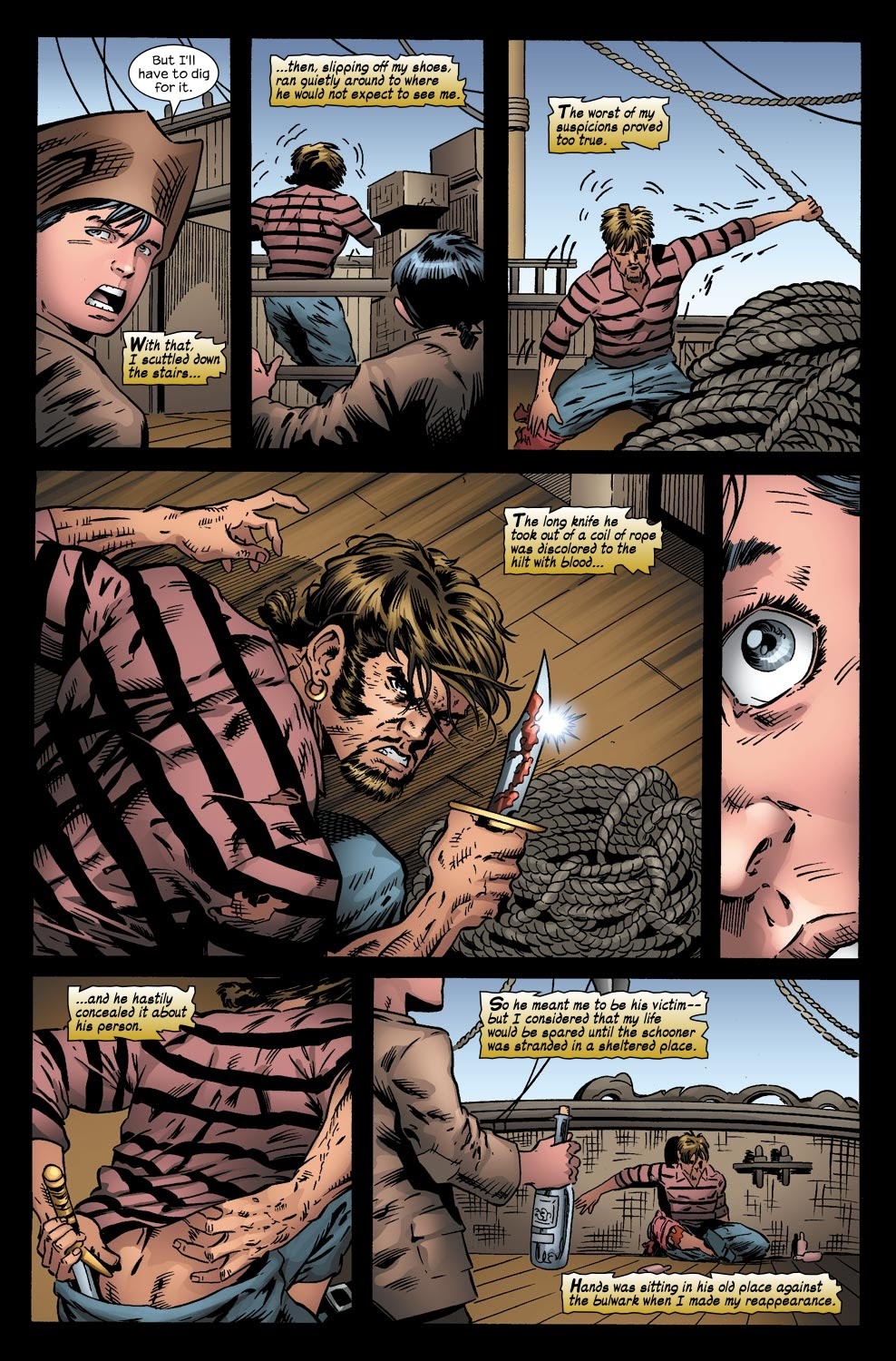 Read online Treasure Island comic -  Issue #4 - 19