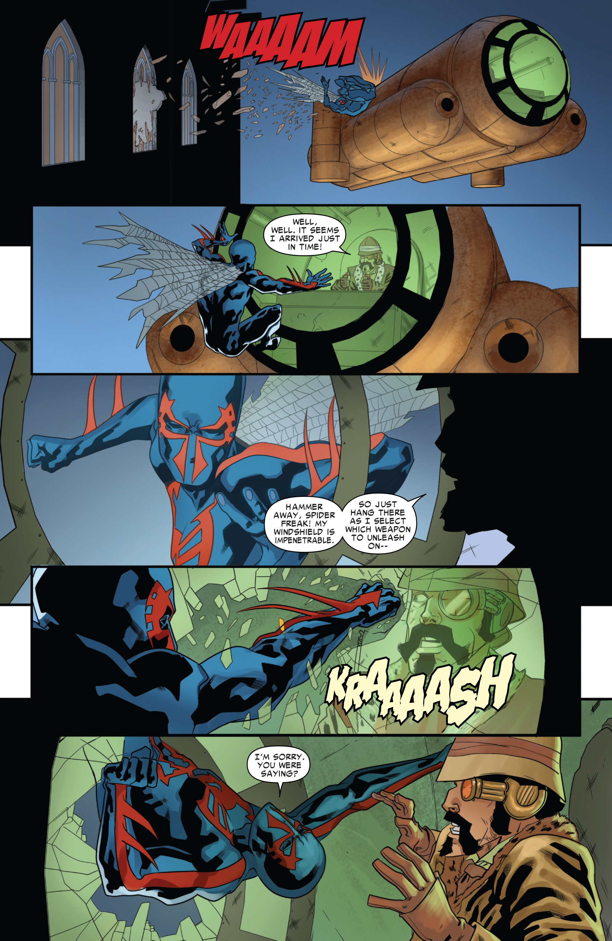 Read online Spider-Man 2099 (2014) comic -  Issue #8 - 15