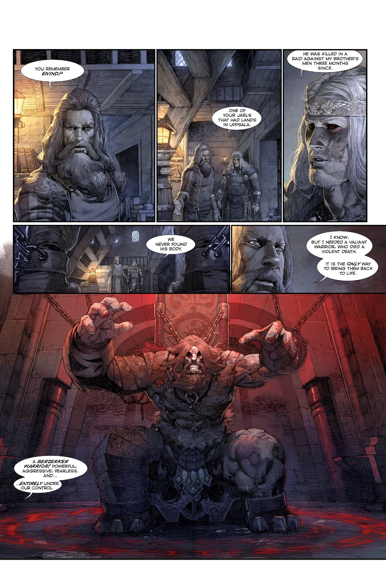 Read online Konungar: War of Crowns comic -  Issue #1 - 22