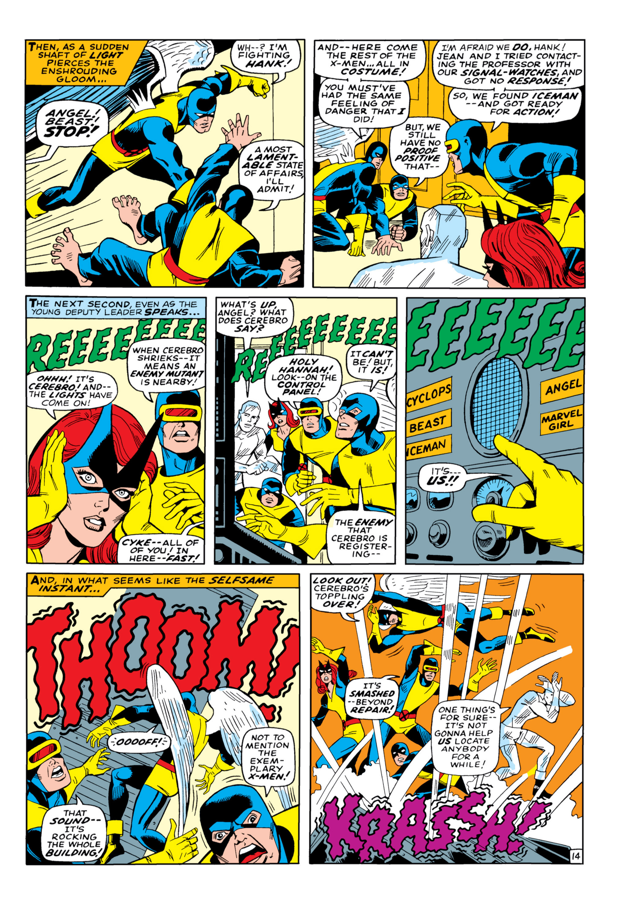 Read online Uncanny X-Men (1963) comic -  Issue #32 - 15