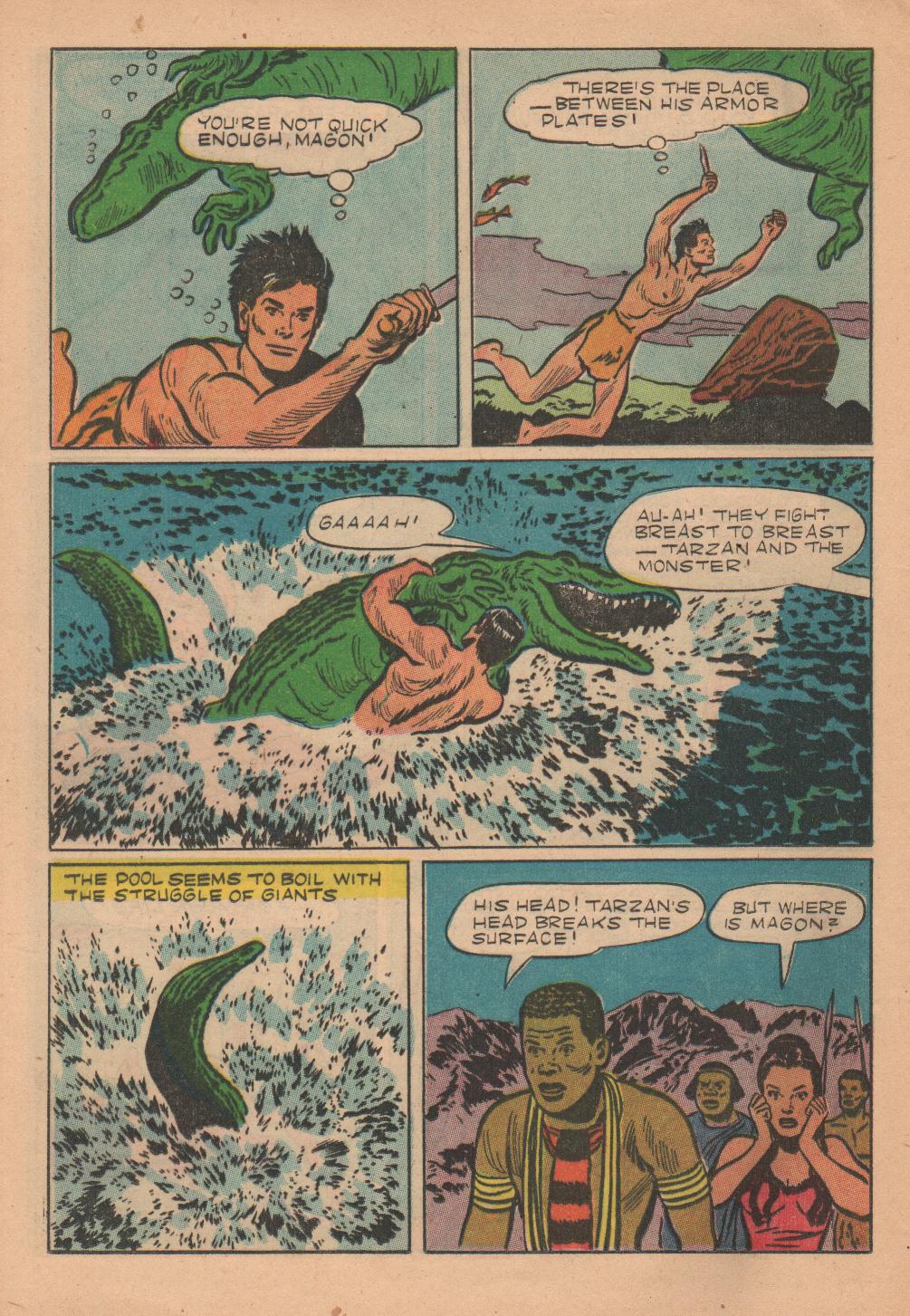 Read online Tarzan (1948) comic -  Issue #30 - 24