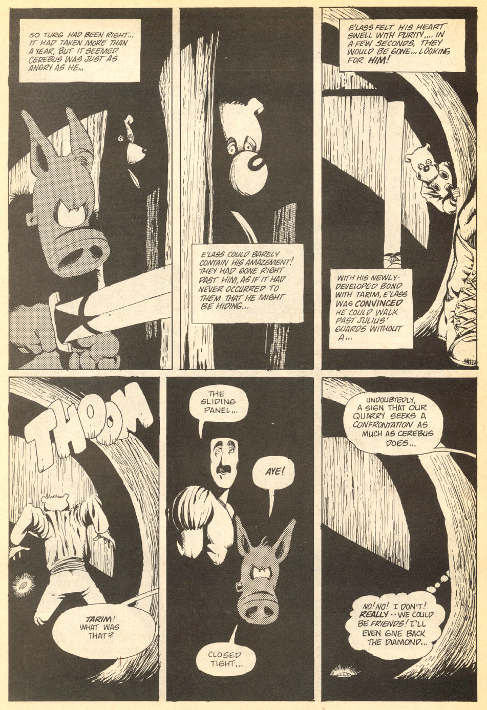 Read online Cerebus comic -  Issue #16 - 17