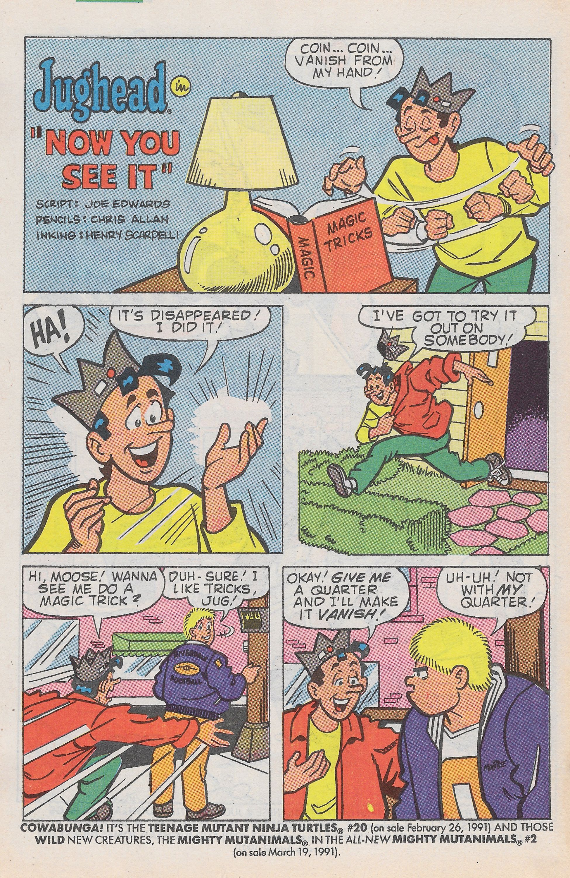 Read online Archie's Pals 'N' Gals (1952) comic -  Issue #222 - 22