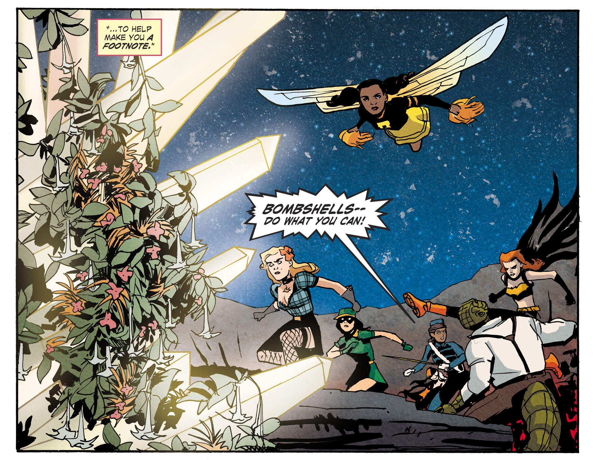 Read online Bombshells: United comic -  Issue #32 - 8