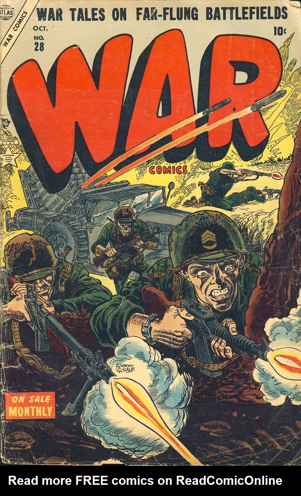 Read online War Comics comic -  Issue #28 - 1
