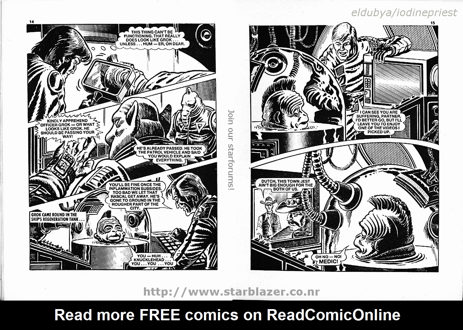 Read online Starblazer comic -  Issue #244 - 9
