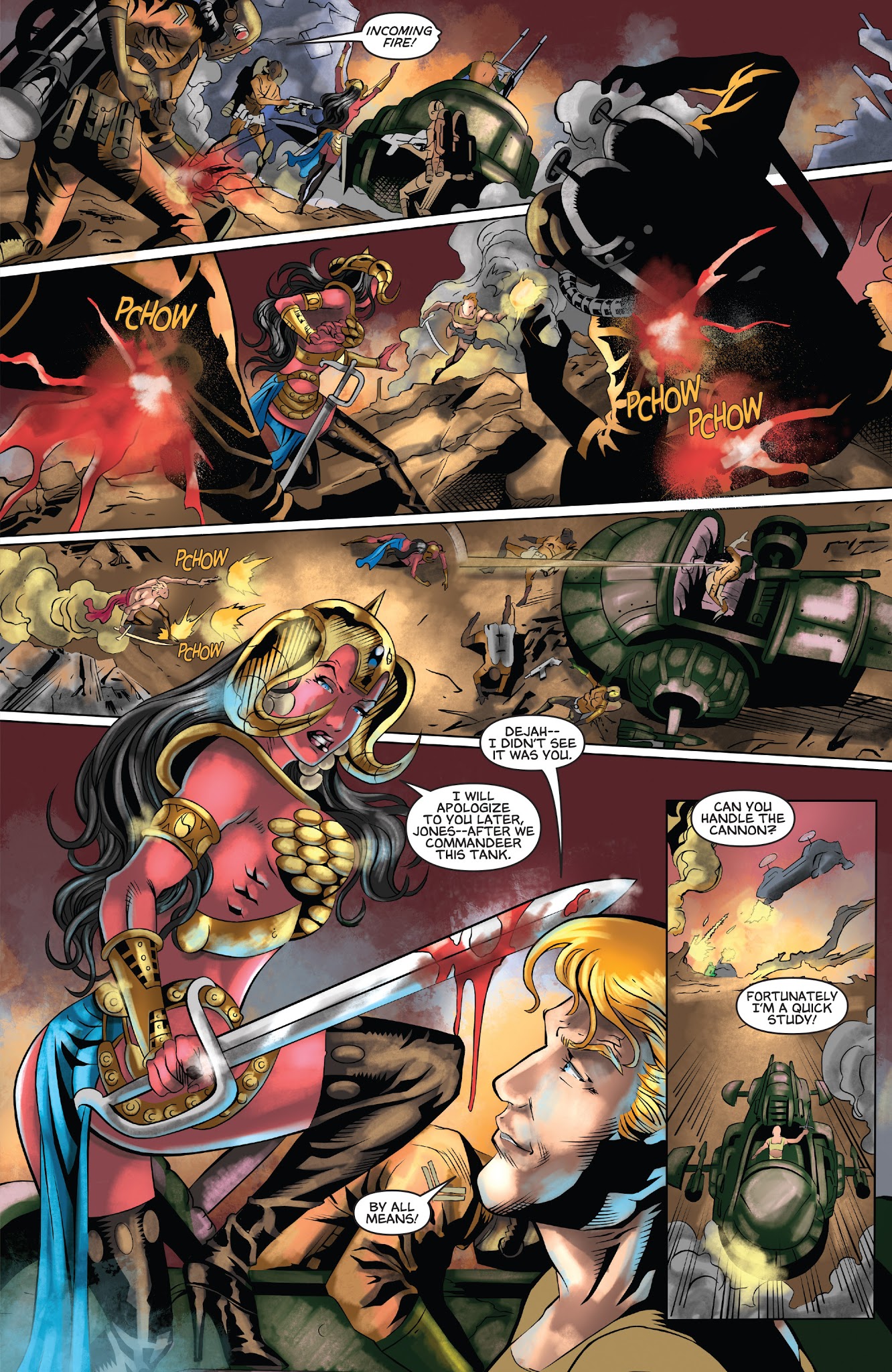 Read online Warriors of Mars comic -  Issue # TPB - 123