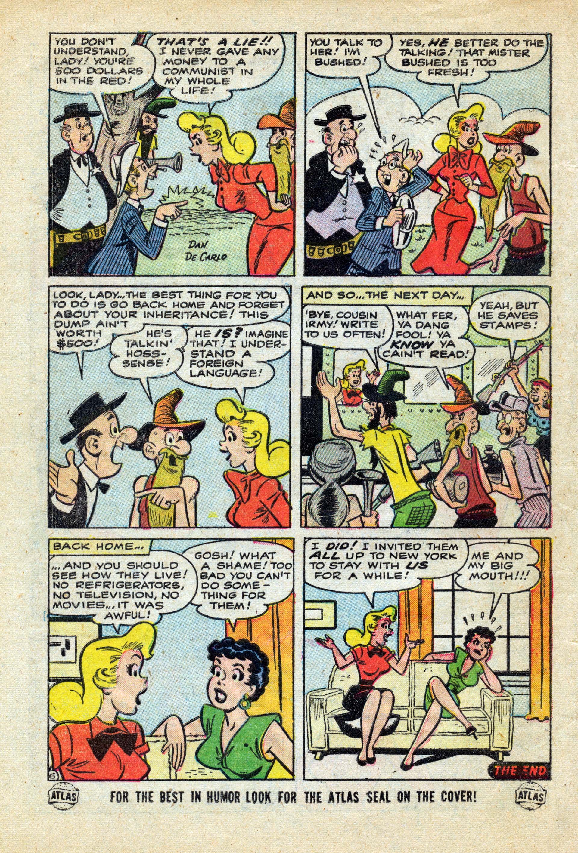 Read online My Friend Irma comic -  Issue #43 - 8