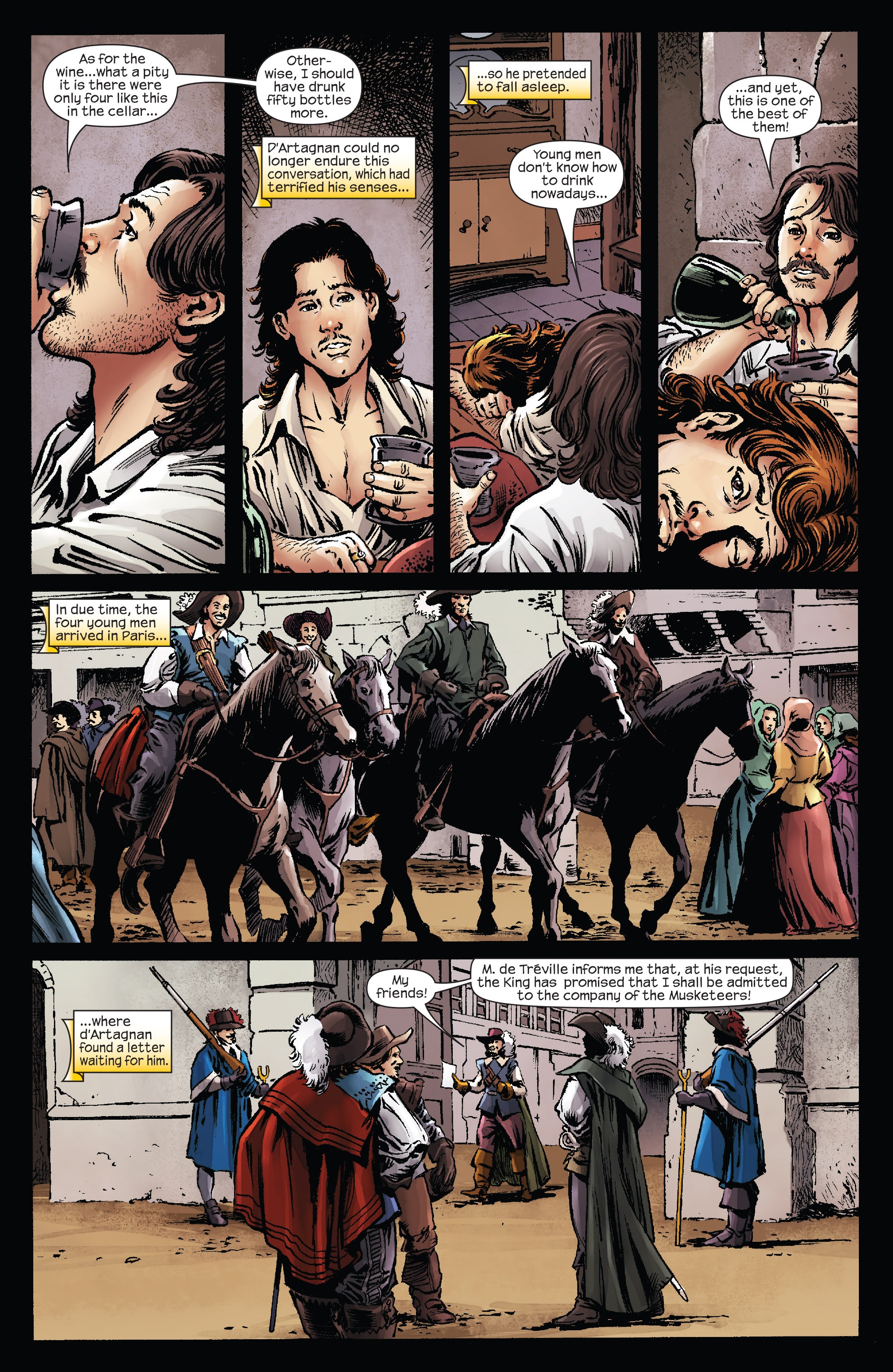 Read online Marvel Illustrated: The Three Musketeers comic -  Issue #3 - 23