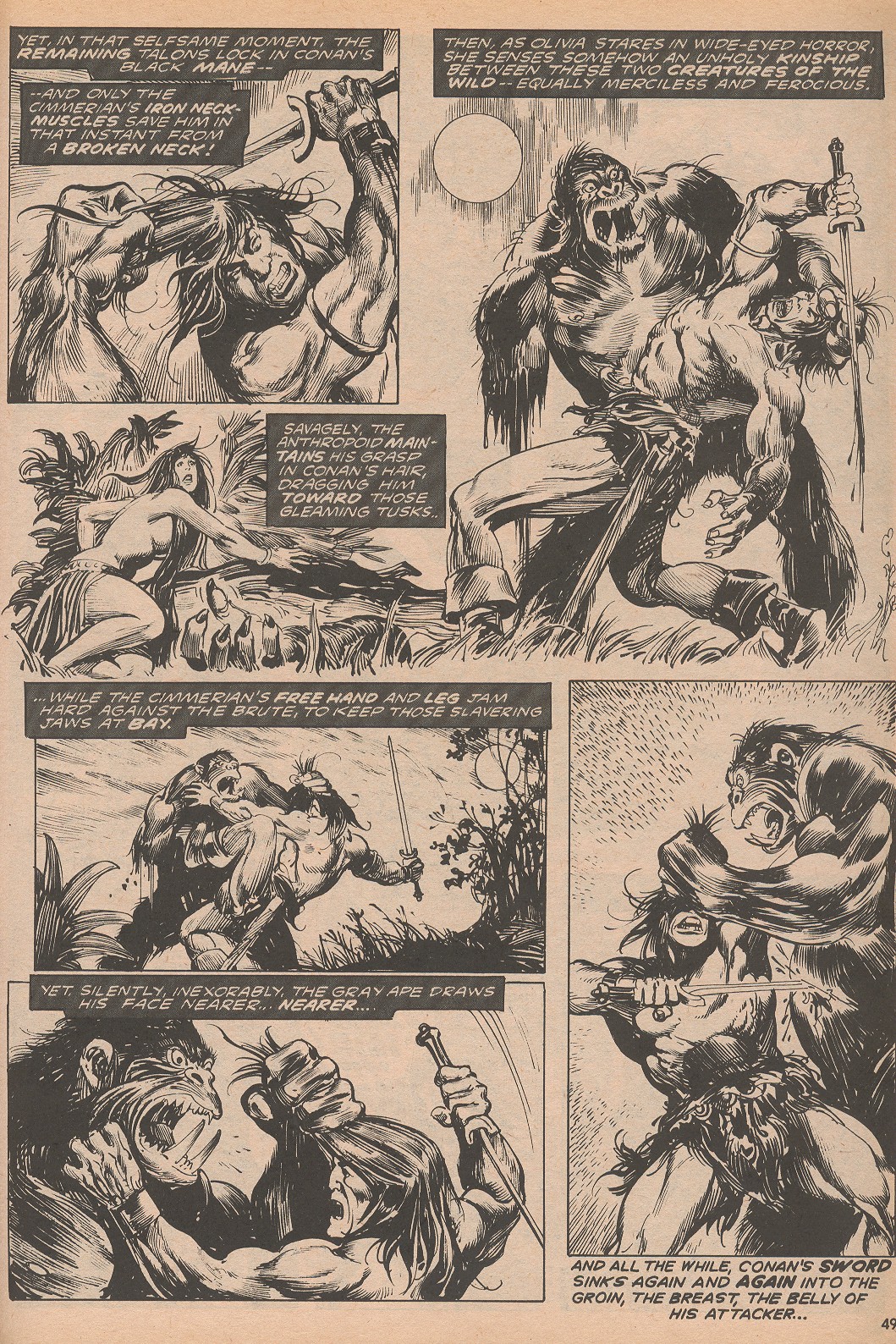 Read online The Savage Sword Of Conan comic -  Issue #4 - 49