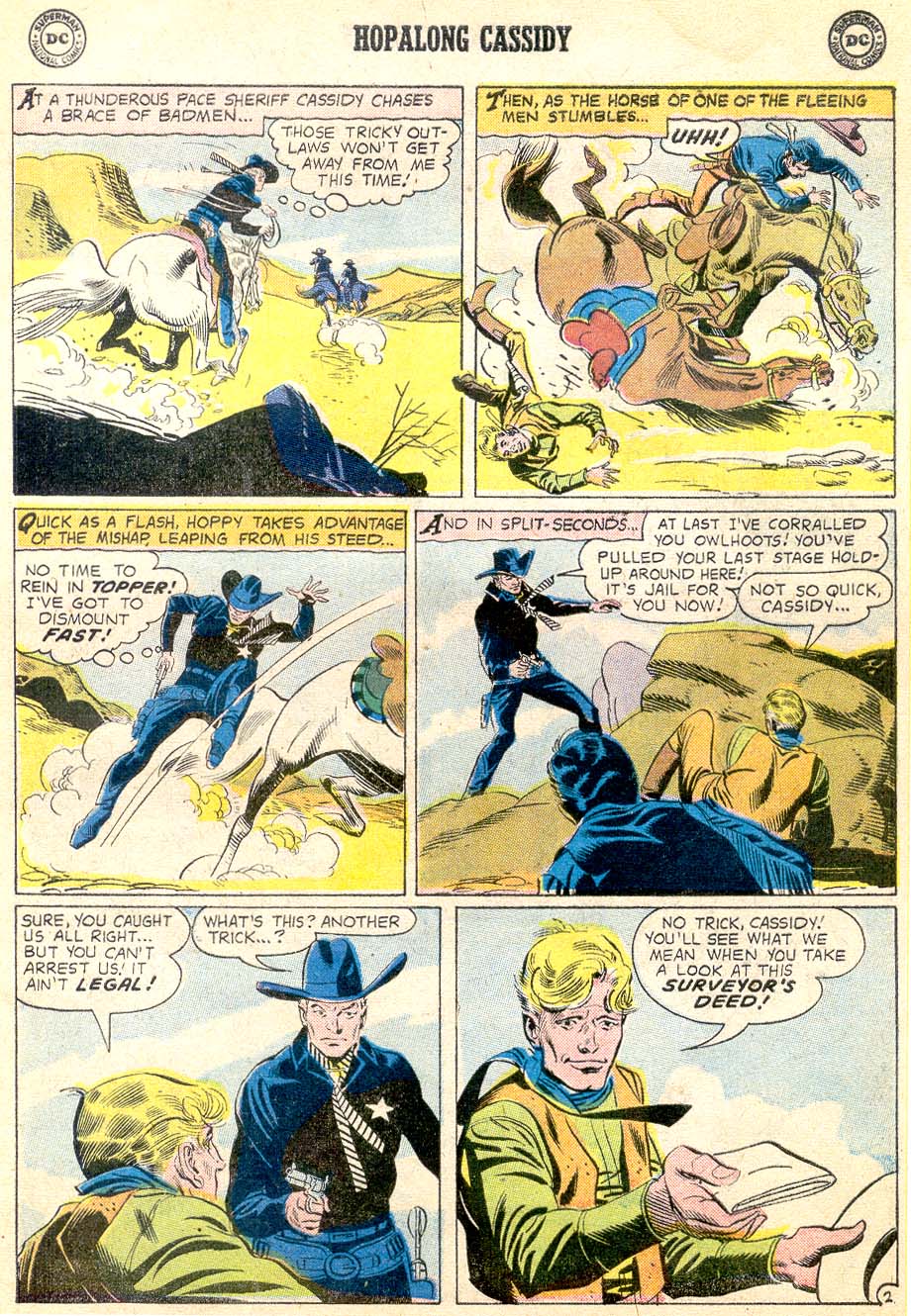 Read online Hopalong Cassidy comic -  Issue #133 - 17