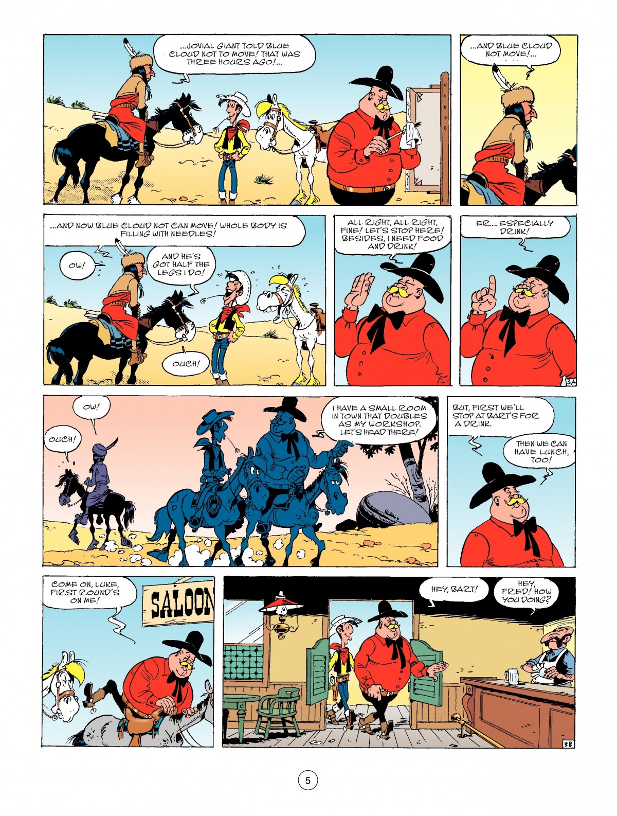 Read online A Lucky Luke Adventure comic -  Issue #51 - 5