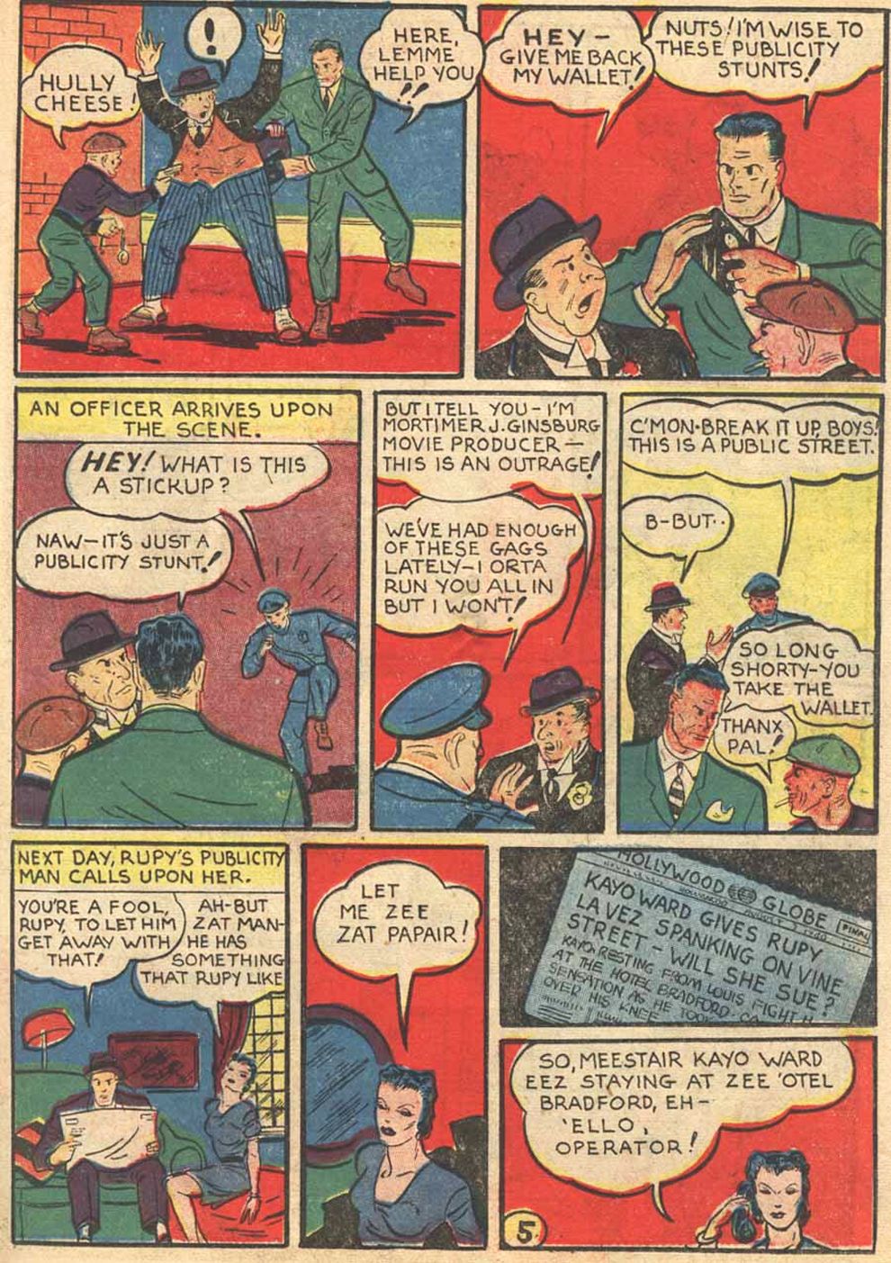 Read online Pep Comics comic -  Issue #7 - 59