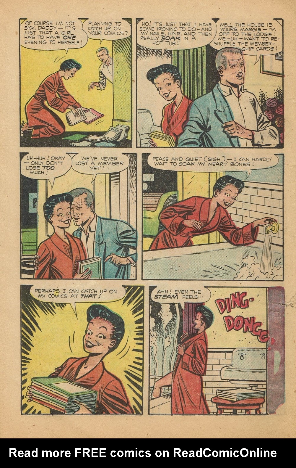 Read online My Little Margie (1954) comic -  Issue #7 - 27