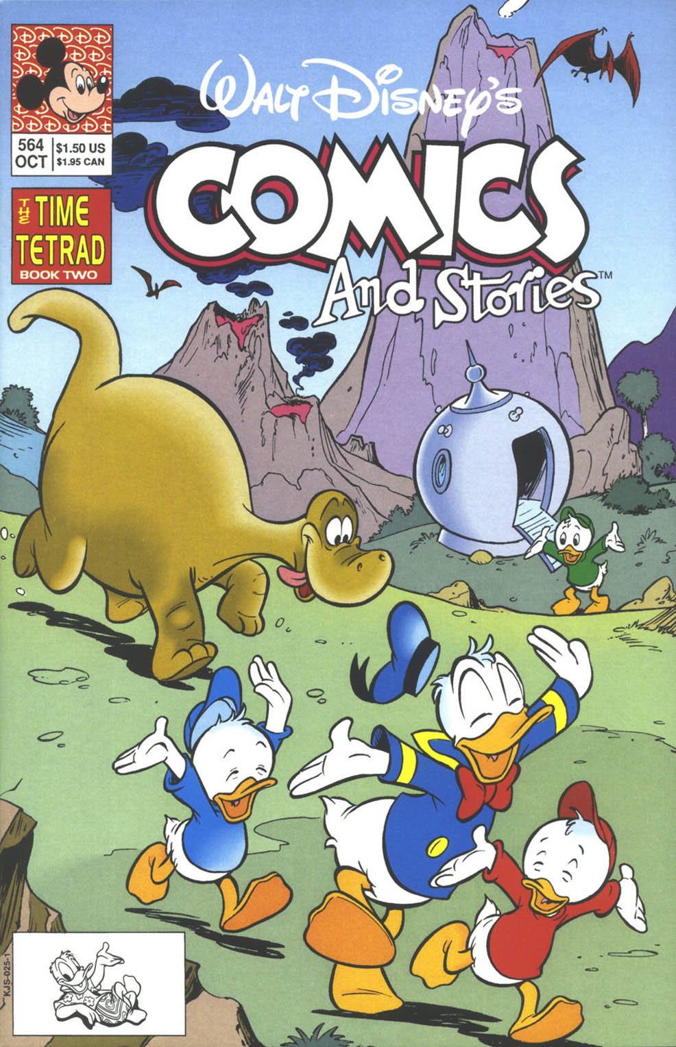 Read online Walt Disney's Comics and Stories comic -  Issue #564 - 1