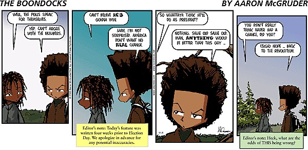 Read online The Boondocks Collection comic -  Issue # Year 2000 - 310