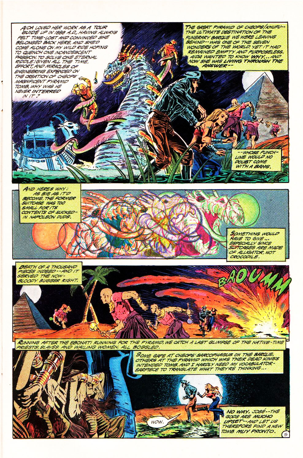 Read online Aztec Ace comic -  Issue #4 - 8