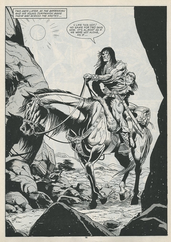 Read online The Savage Sword Of Conan comic -  Issue #188 - 18