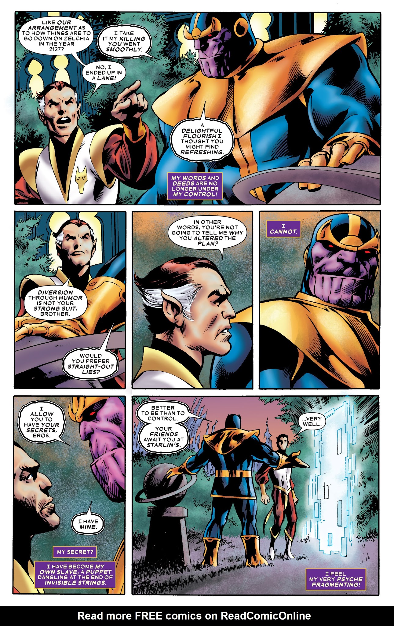 Read online Thanos: The Infinity Siblings comic -  Issue # TPB - 95