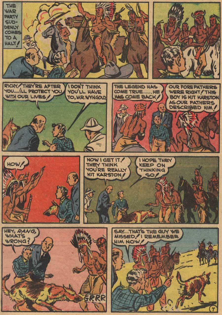Read online Blue Ribbon Comics (1939) comic -  Issue #7 - 9