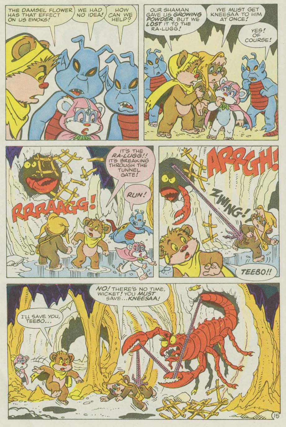 Read online Ewoks (1987) comic -  Issue #11 - 16