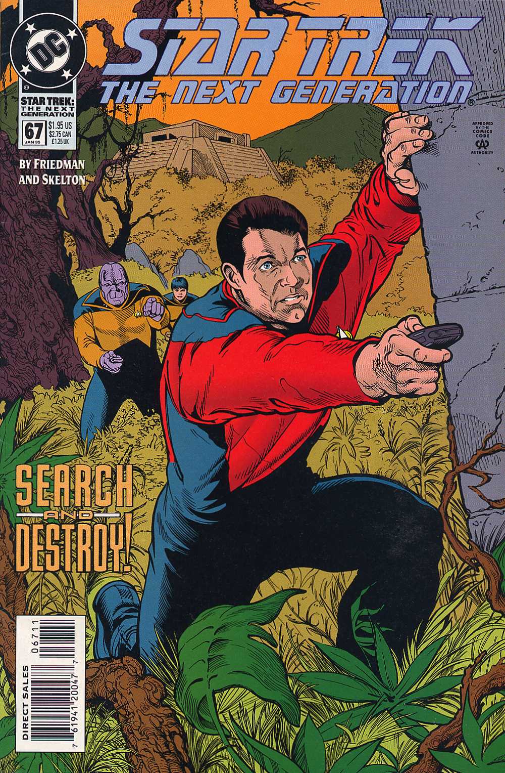 Read online Star Trek: The Next Generation (1989) comic -  Issue #67 - 1