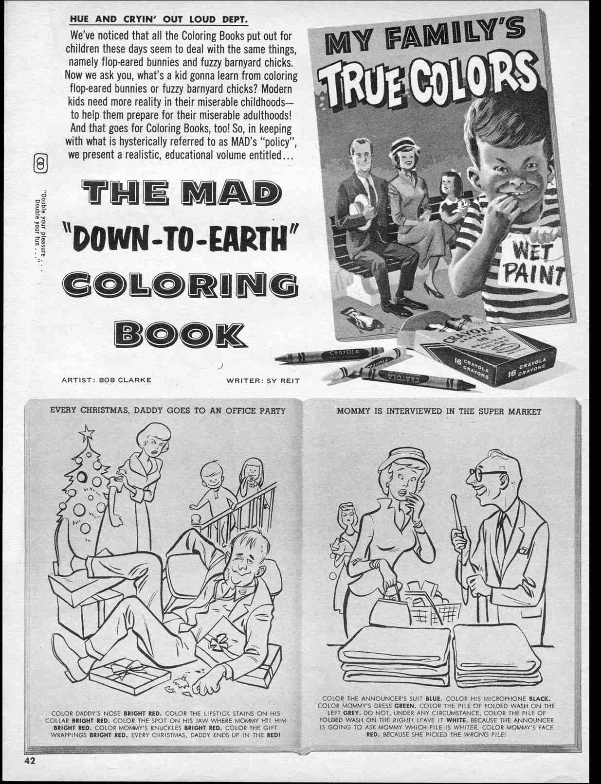 Read online MAD comic -  Issue #58 - 44