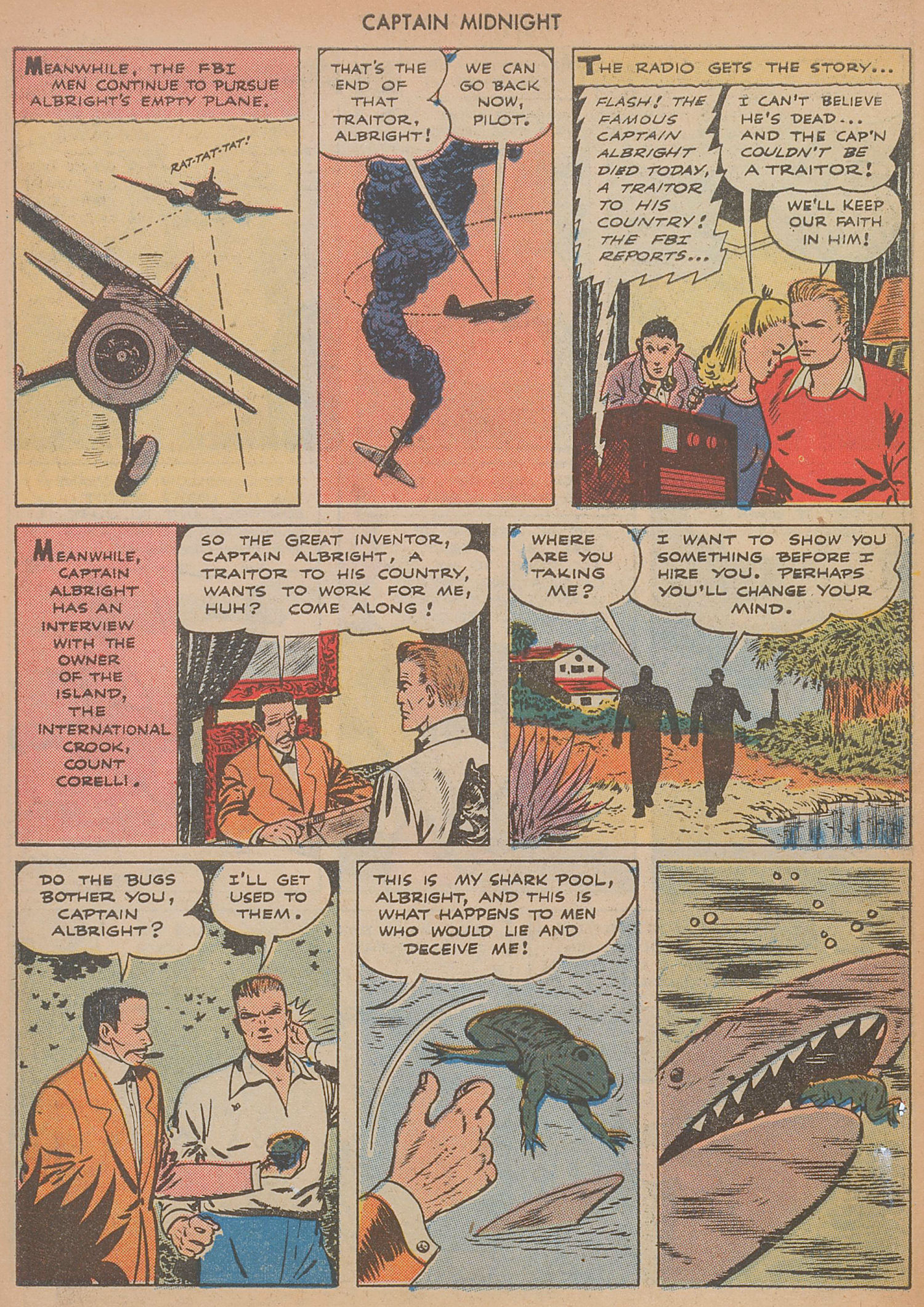 Read online Captain Midnight (1942) comic -  Issue #29 - 6