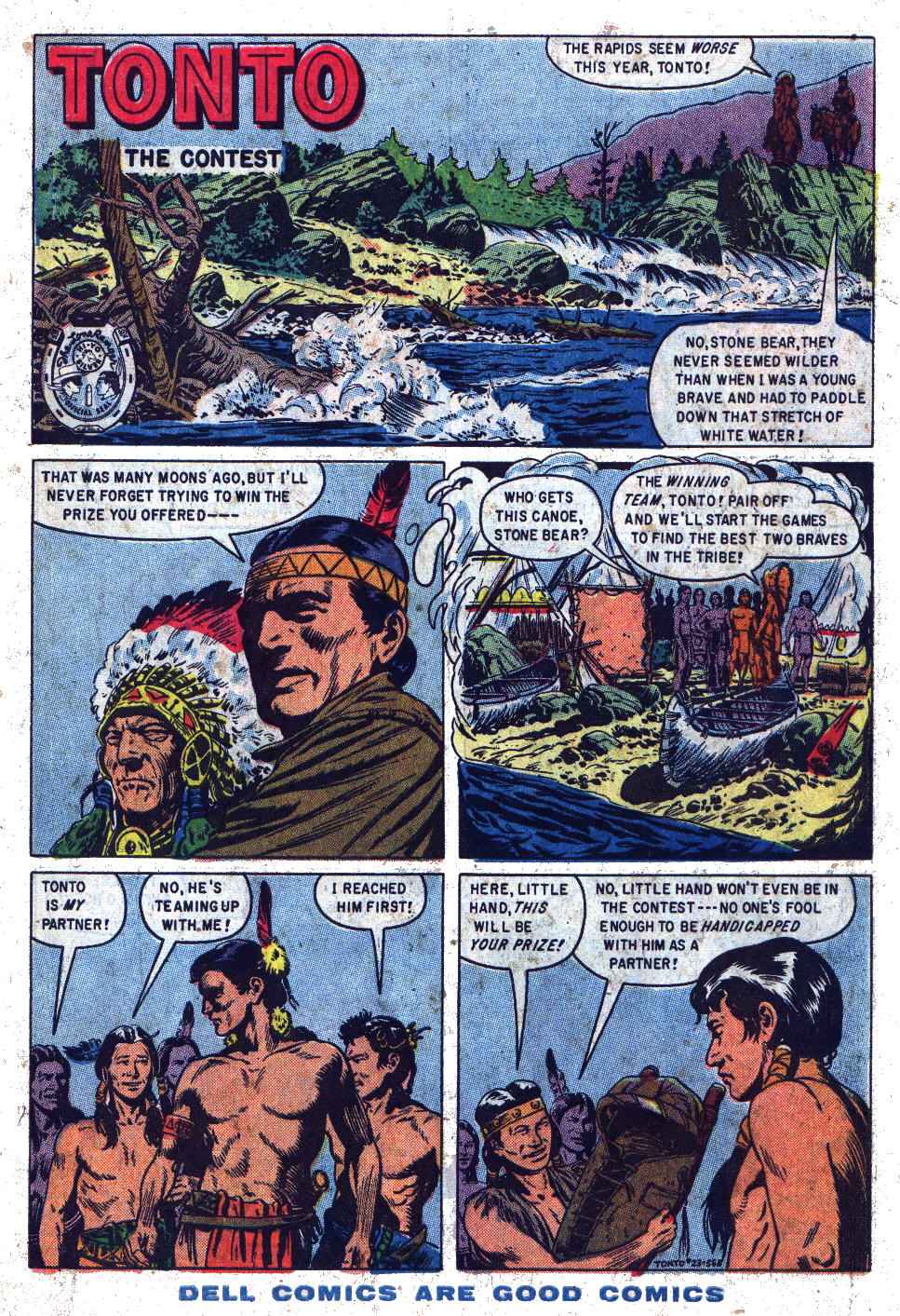 Read online Lone Ranger's Companion Tonto comic -  Issue #23 - 3