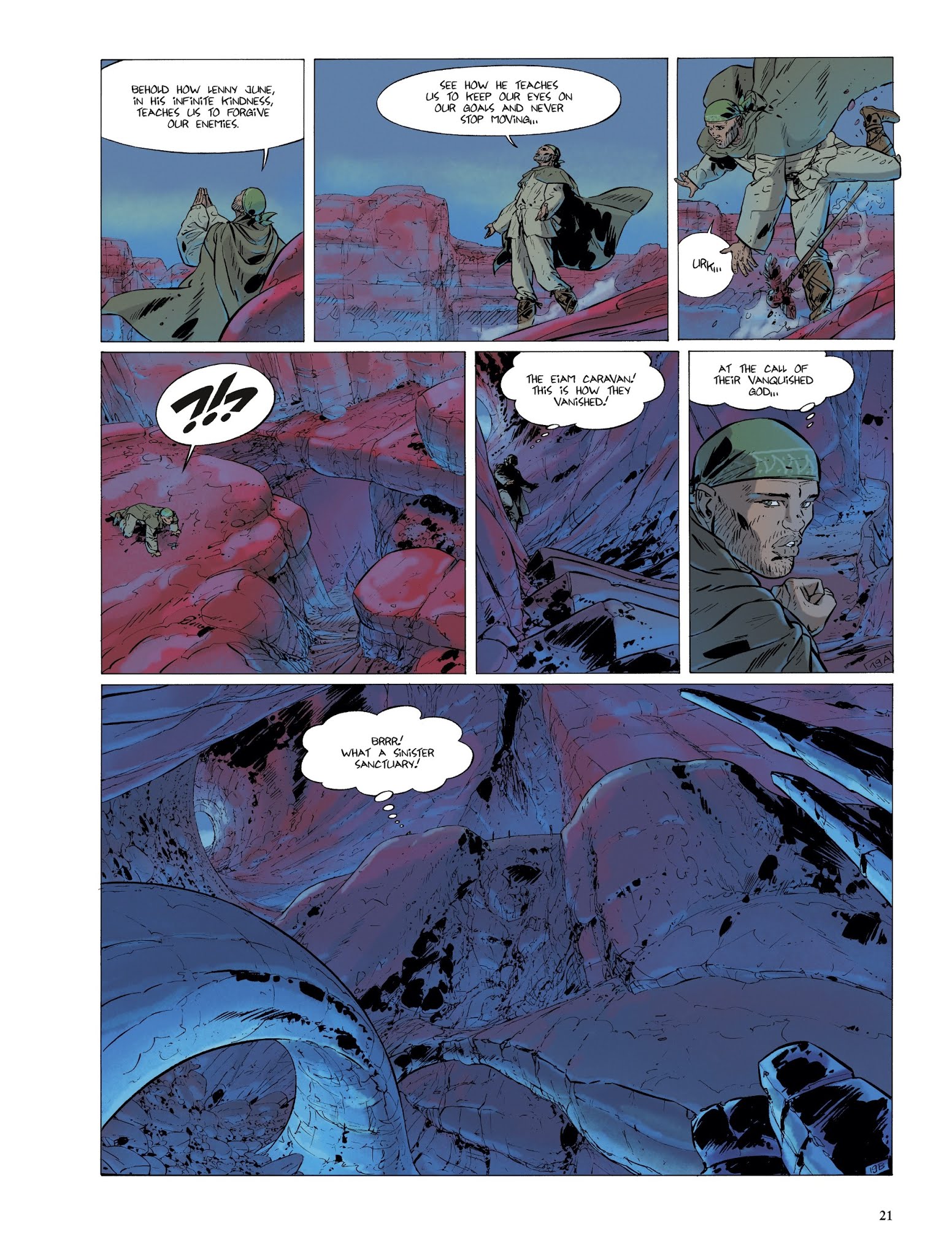 Read online Mayam comic -  Issue #3 - 21