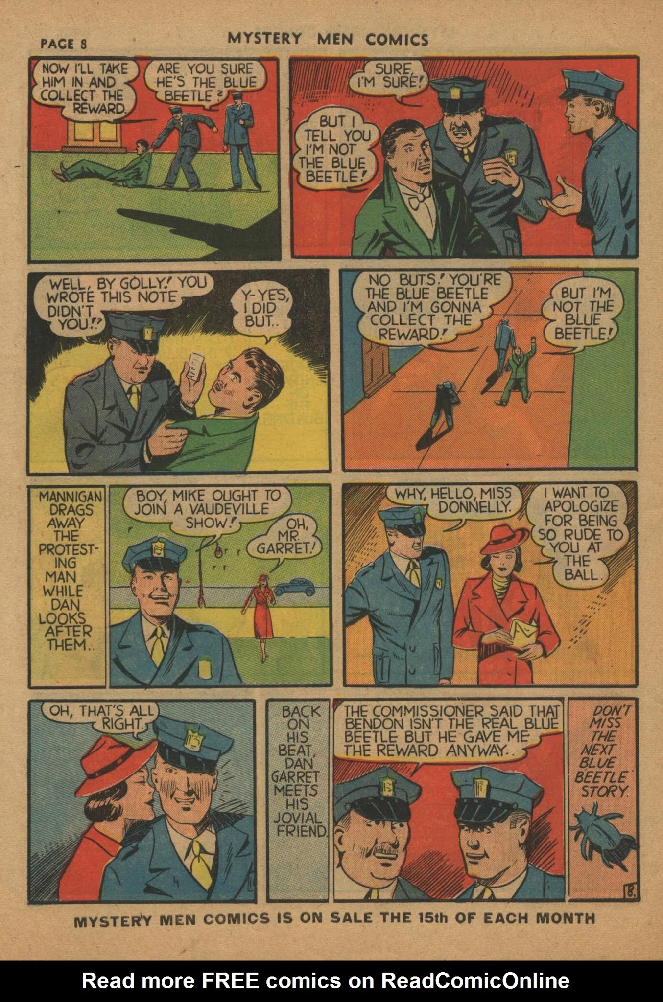 Read online Mystery Men Comics comic -  Issue #9 - 10