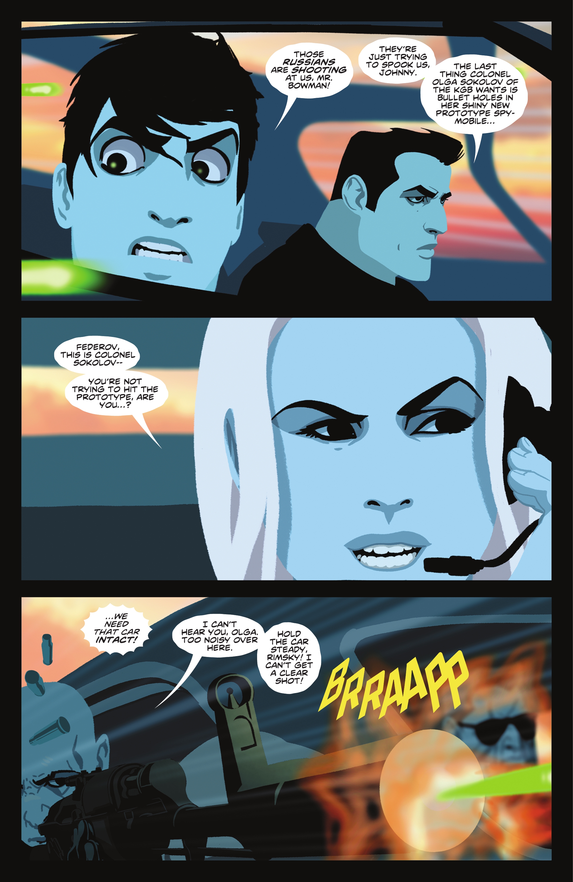 Read online Spy Hunter & Paper Boy comic -  Issue #6 - 2