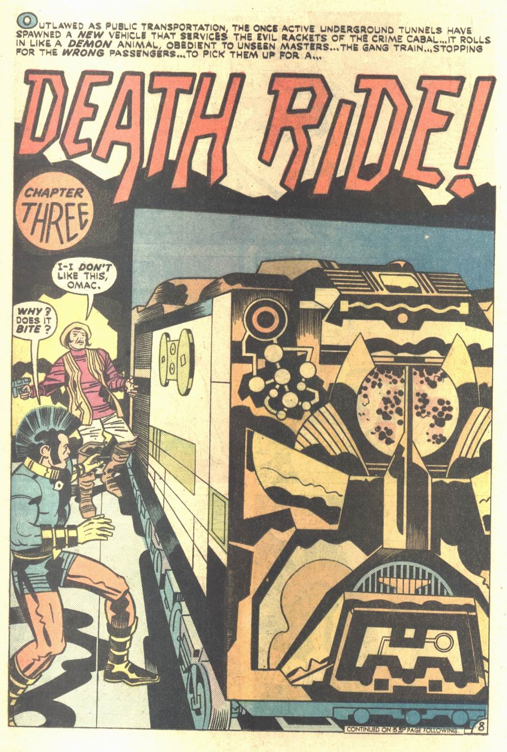 Read online OMAC (1974) comic -  Issue #6 - 9