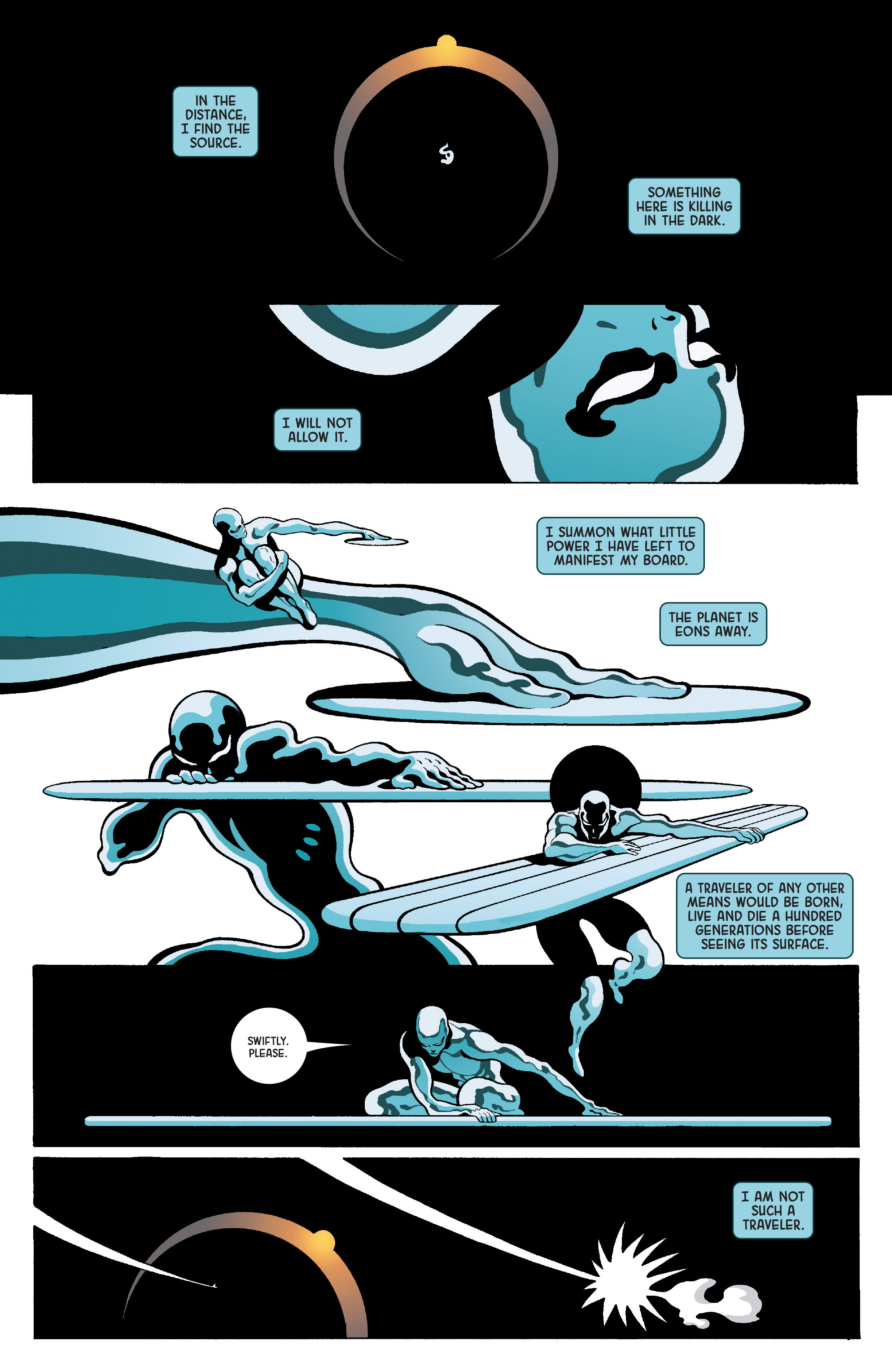 Read online Silver Surfer: Black comic -  Issue # _Director_s_Cut - 13