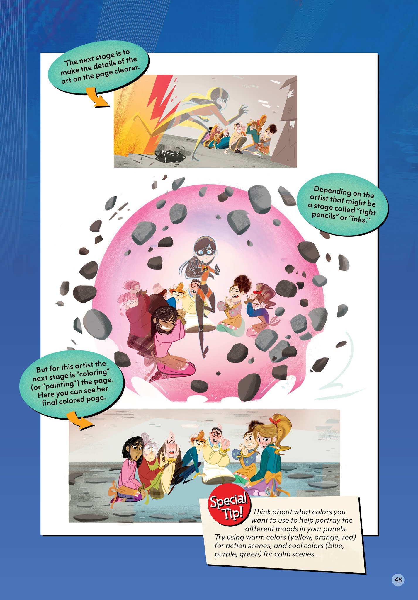 Read online Disney·PIXAR The Incredibles 2: Heroes at Home comic -  Issue # Full - 43