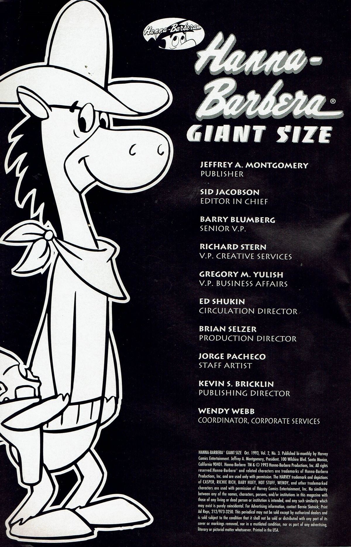 Read online Hanna Barbera Giant Size comic -  Issue #3 - 2