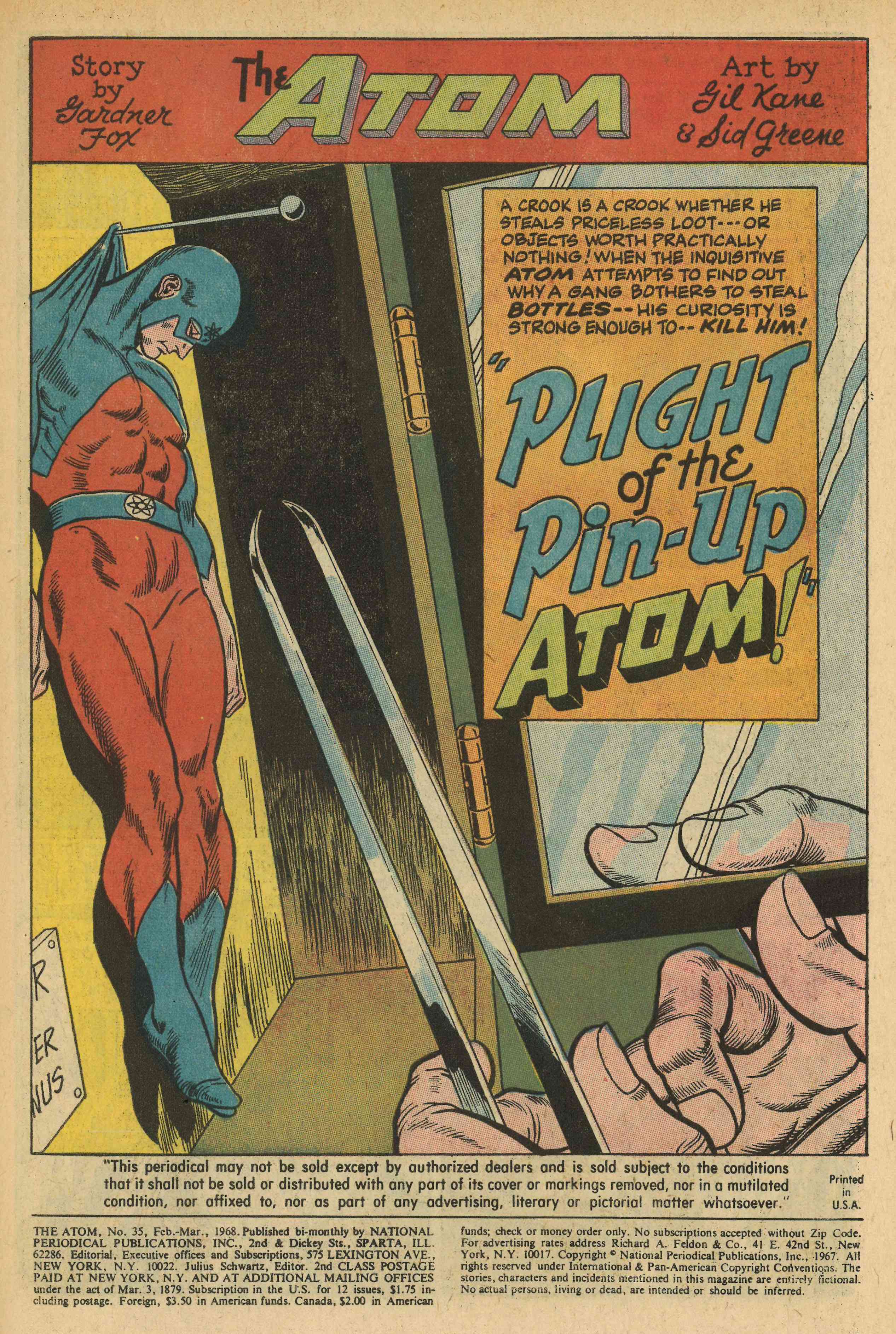 Read online The Atom comic -  Issue #35 - 3