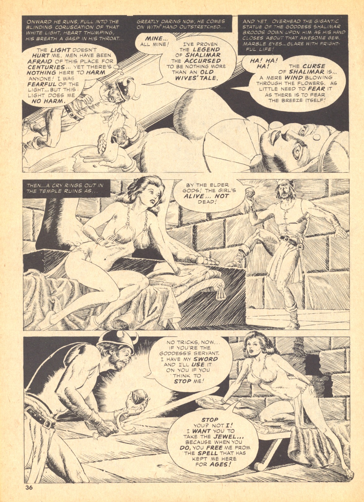 Read online Creepy (1964) comic -  Issue #58 - 36