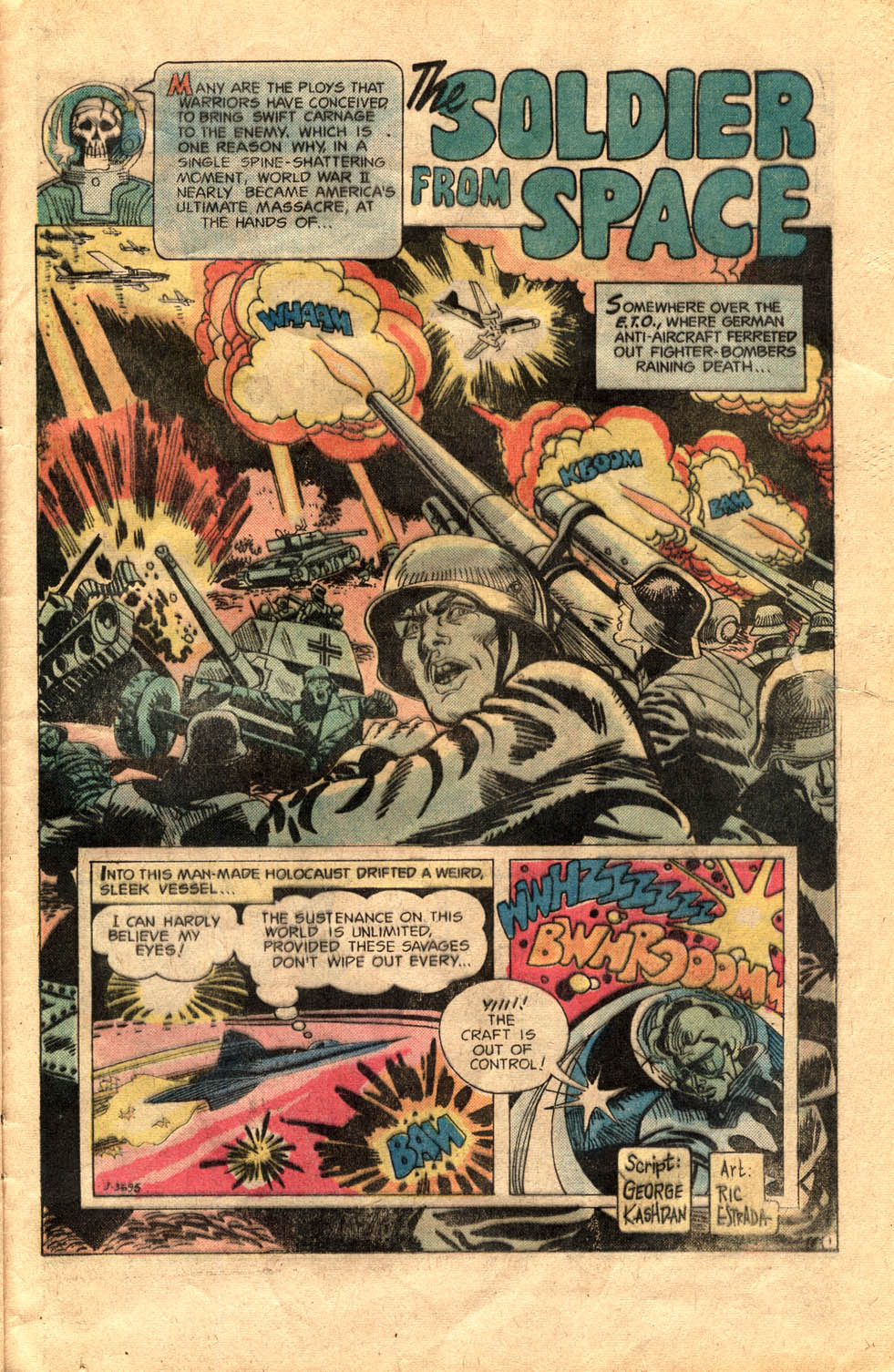 Read online Weird War Tales (1971) comic -  Issue #40 - 25