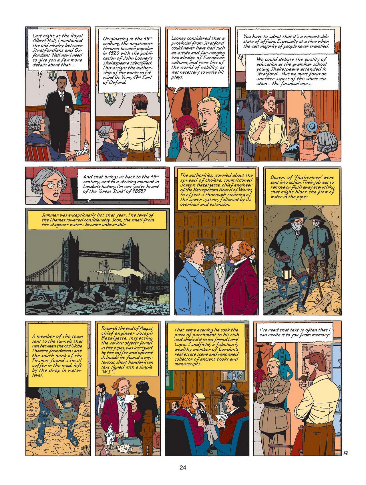 Read online Blake & Mortimer comic -  Issue #24 - 25