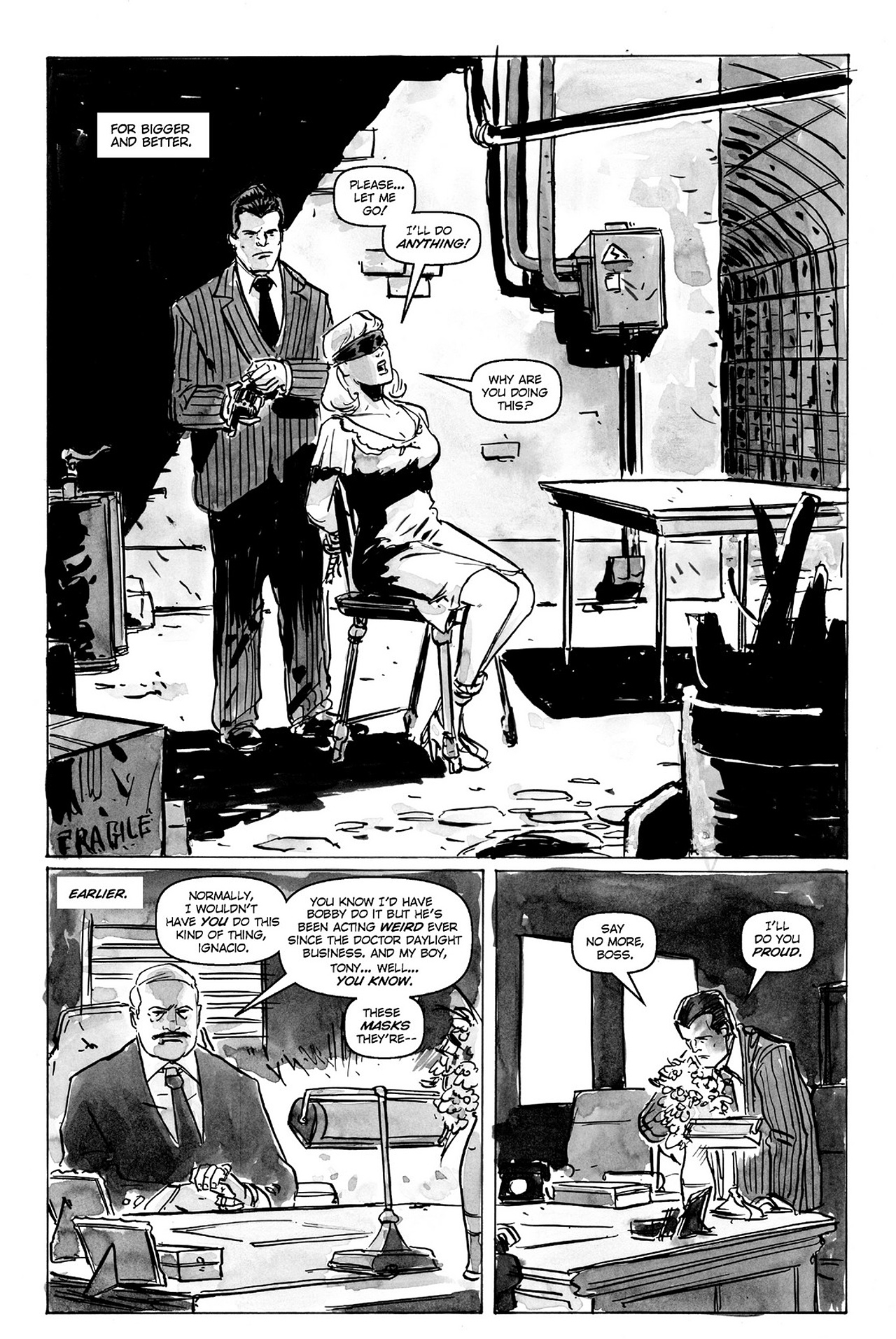 Read online Masks & Mobsters comic -  Issue #4 - 4