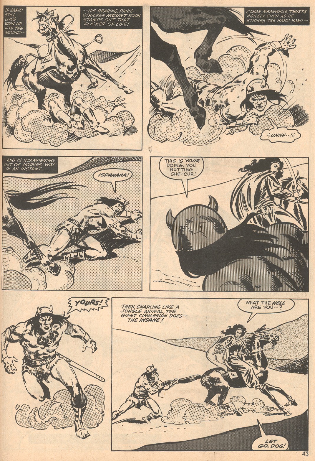 Read online The Savage Sword Of Conan comic -  Issue #56 - 43