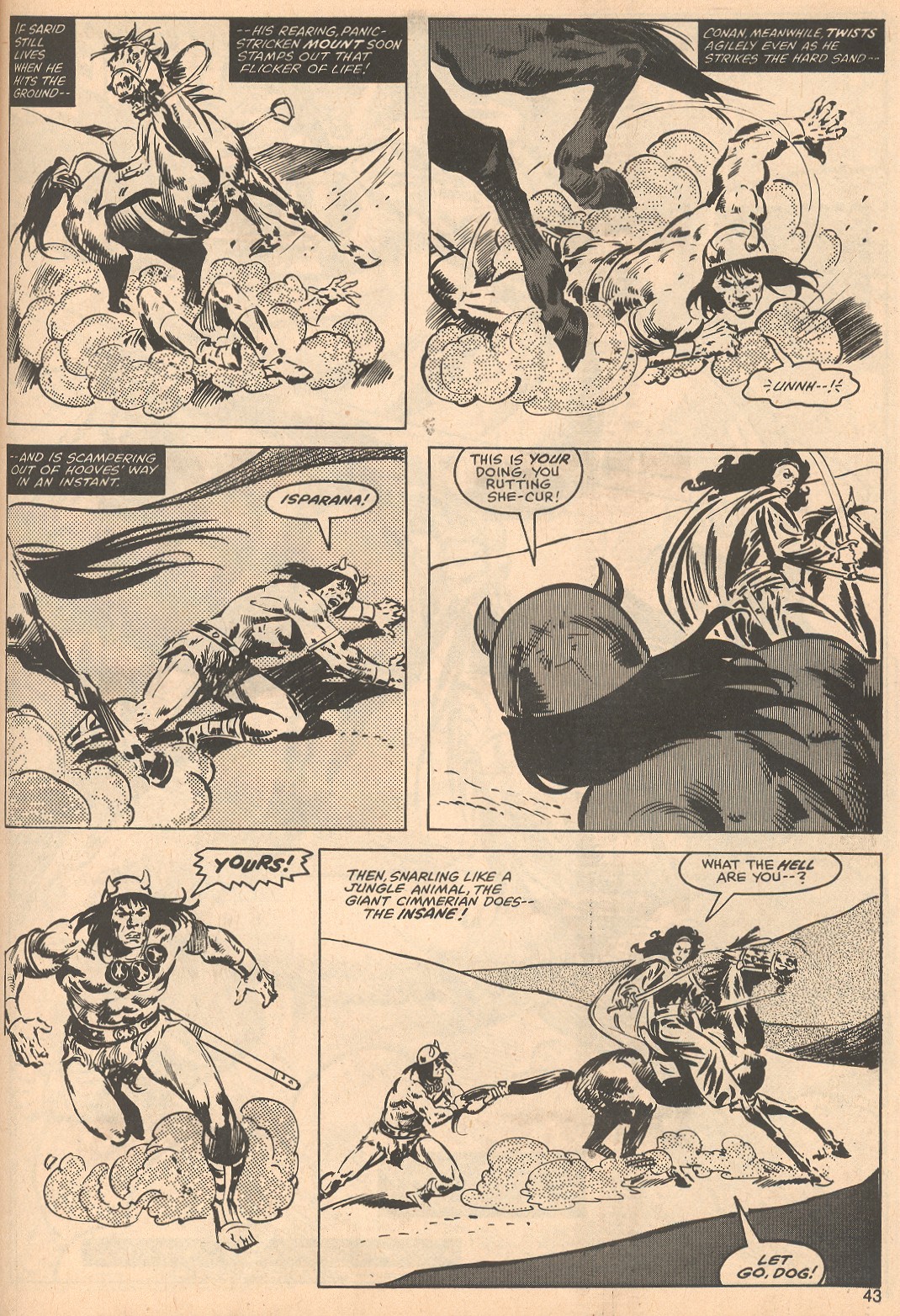The Savage Sword Of Conan issue 56 - Page 43