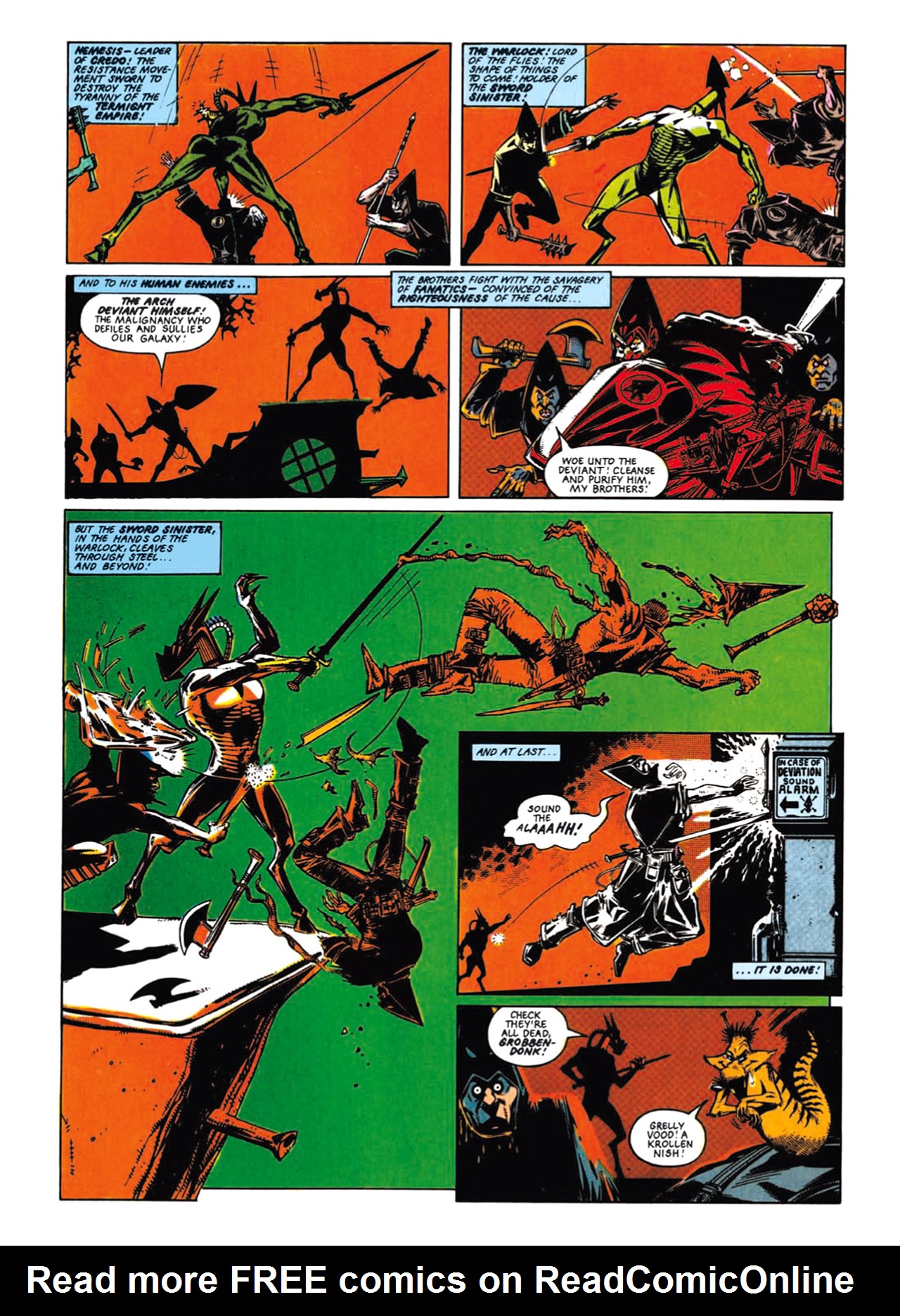 Read online Nemesis The Warlock comic -  Issue # TPB Deviant Edition - 52
