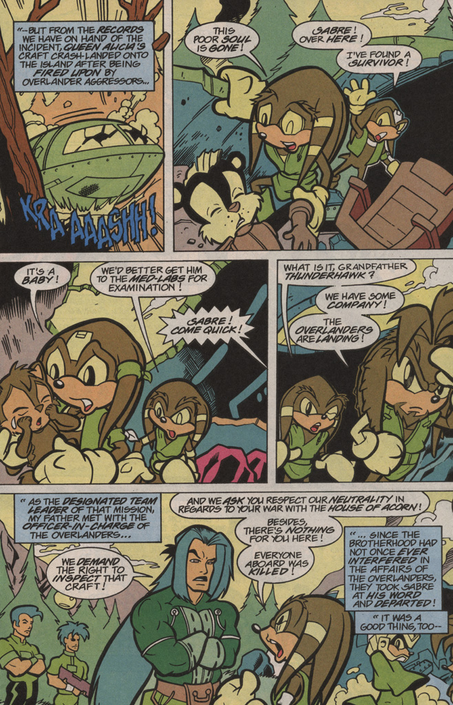 Read online Knuckles the Echidna comic -  Issue #21 - 13